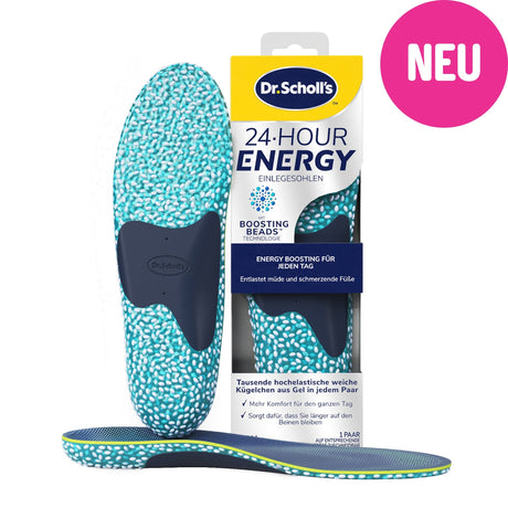 Scholl DE Insoles Dr. Scholl’s 24-Hour Energy Einlagen, EU Größe 35-40
