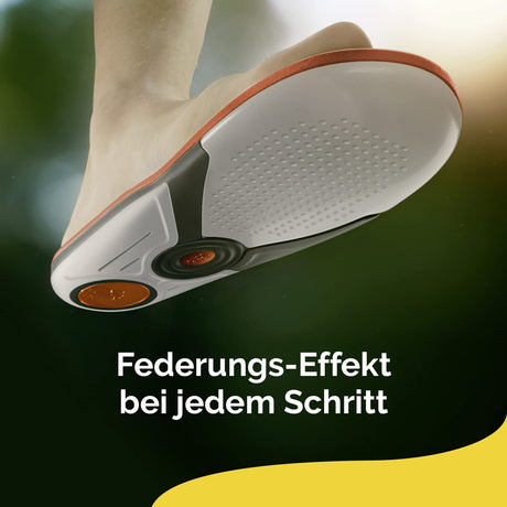 Scholl DE Insoles Scholl LiquiFlex Komforteinlegesohlen Extra Support L, mehr Polsterung durch Memory Foam und Unterstützung des Fußgewölbes, 1 x 2 Stück