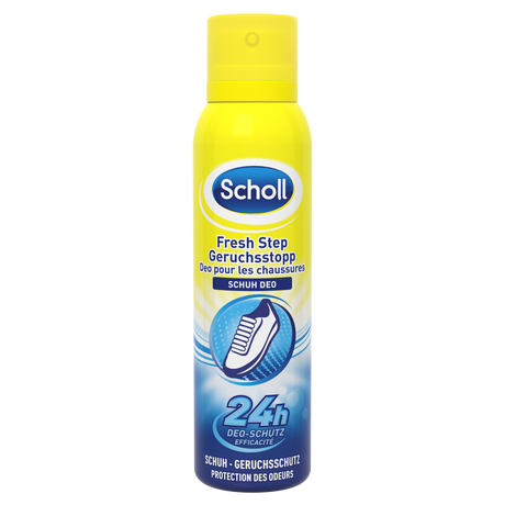Scholl DE Scholl Schuhdeo Spray fresh step Geruchsstopp, 150 ml