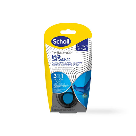 Scholl Palmilha Tornozelo e Calcanhar S 1 par