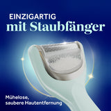 Scholl Site DE Care Dr. Scholl’s Pedi Perfect Pro Wasserdichter, Wiederaufladbarer, Elektrischer Fußhornhautentferner mit x3 Rollenköpfen