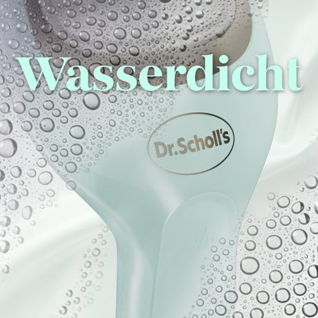 Scholl Site DE Care Dr. Scholl’s Pedi Perfect Pro Wasserdichter, Wiederaufladbarer, Elektrischer Fußhornhautentferner mit x3 Rollenköpfen