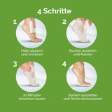 Scholl Site DE Care Scholl ExpertCare intensiv pflegende Fußmaske in Socken – intensiv  feuchtigkeitspendende Maske mit Aloe Vera