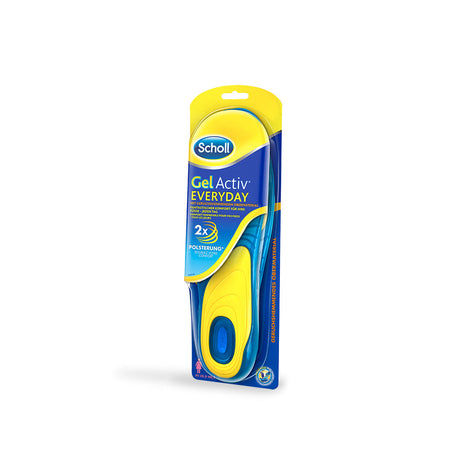 Scholl Site DE Insoles 35.5 - 40.5 Scholl GelActiv Einlegesohlen Everyday Women