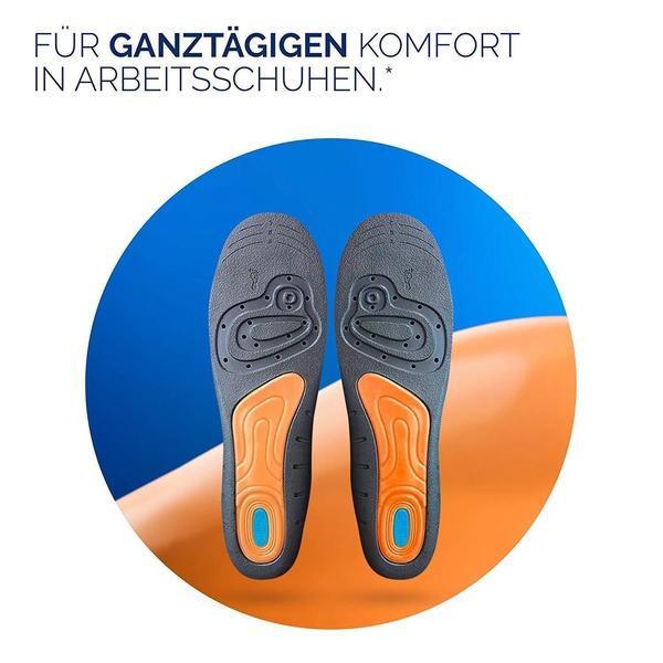 Scholl Site DE Insoles Scholl GelActiv Einlegesohlen Work Men