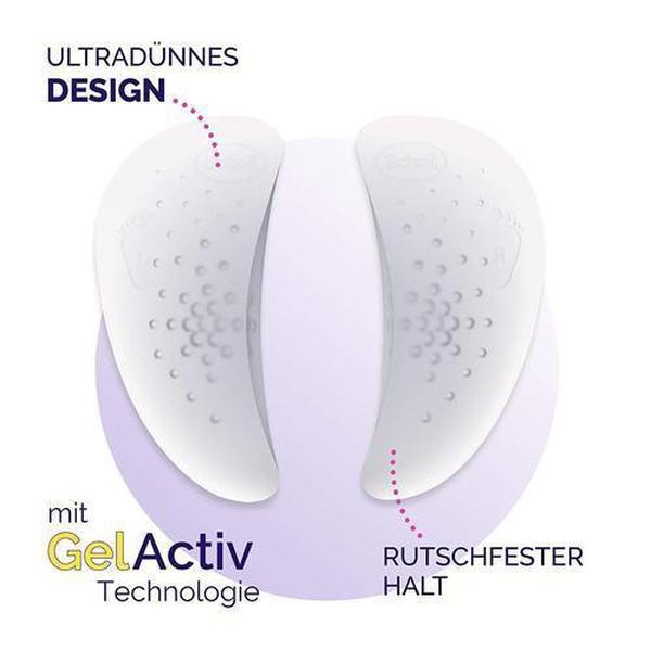 Scholl Site DE Insoles Scholl Party Feet Fersenschutz mit GelActiv Technologie
