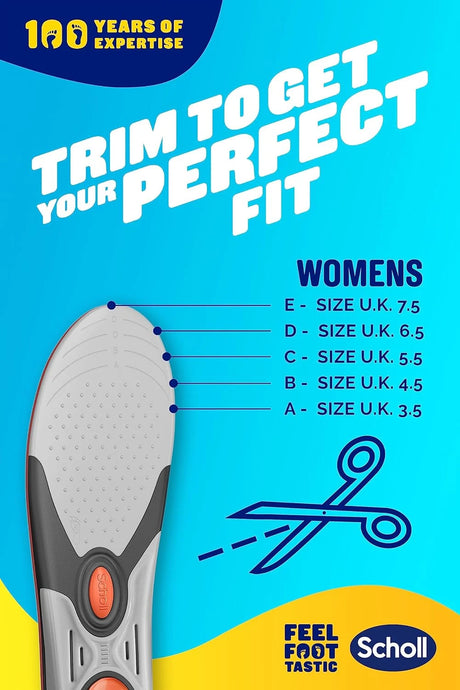LiquiFlex™ Extra Support Insoles Small